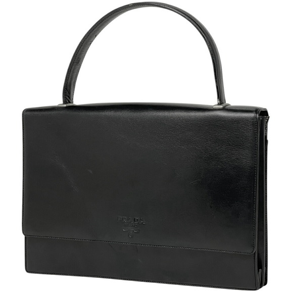 Prada Black Leather Handbag - Picture 1 of 7
